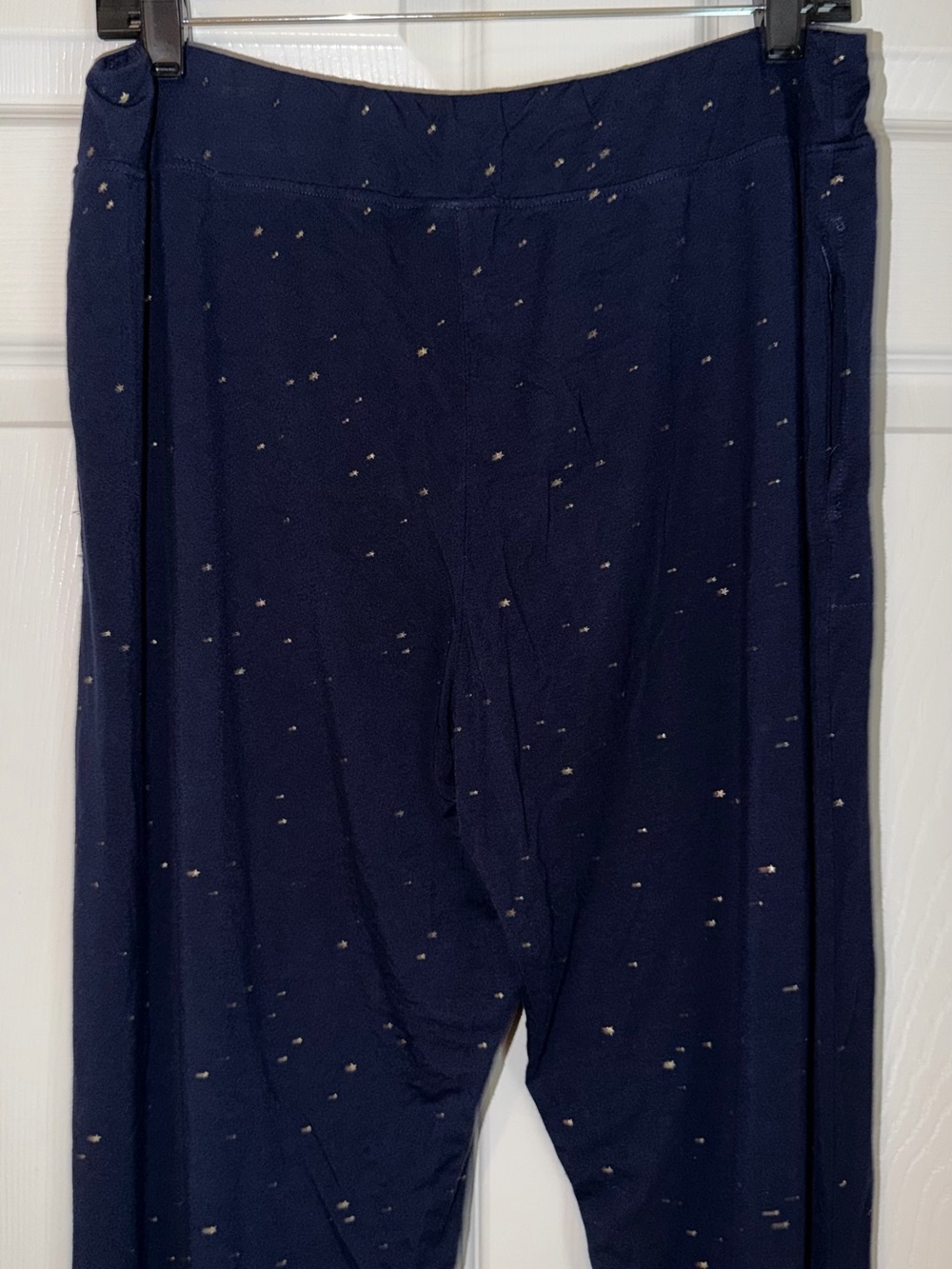 Soma Cool Nights Star Print Lounge Pants Pajama Sleepwear Navy Blue Large - Picture 5 of 7